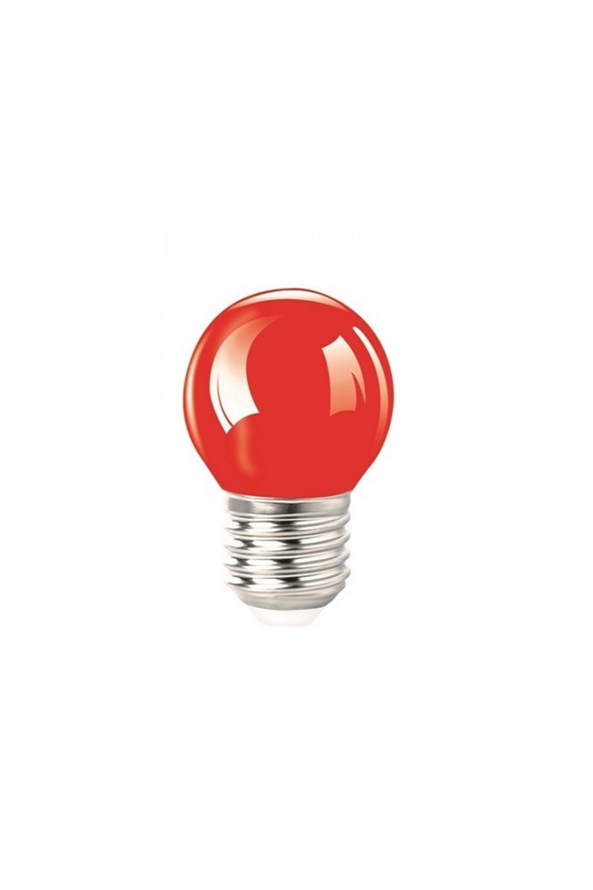 Ecolite LED Classic P45 Kırmızı 1W E27 Duy Ampul