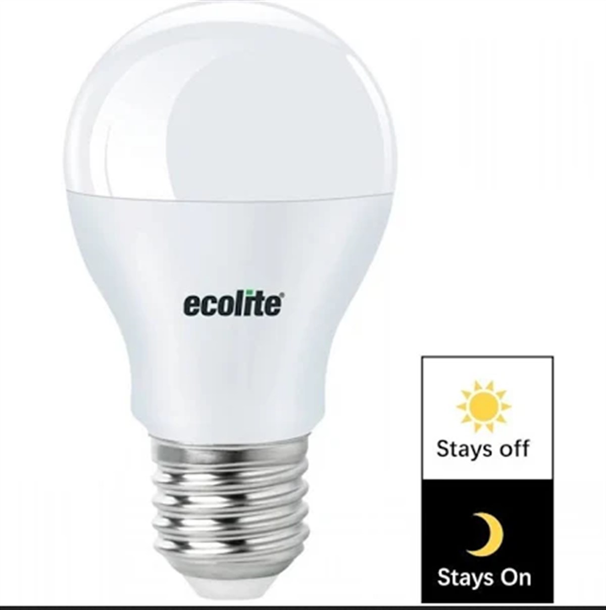 Ecolite Led Sensör A60 Ampul 9w 3000K Günışığı Işığı