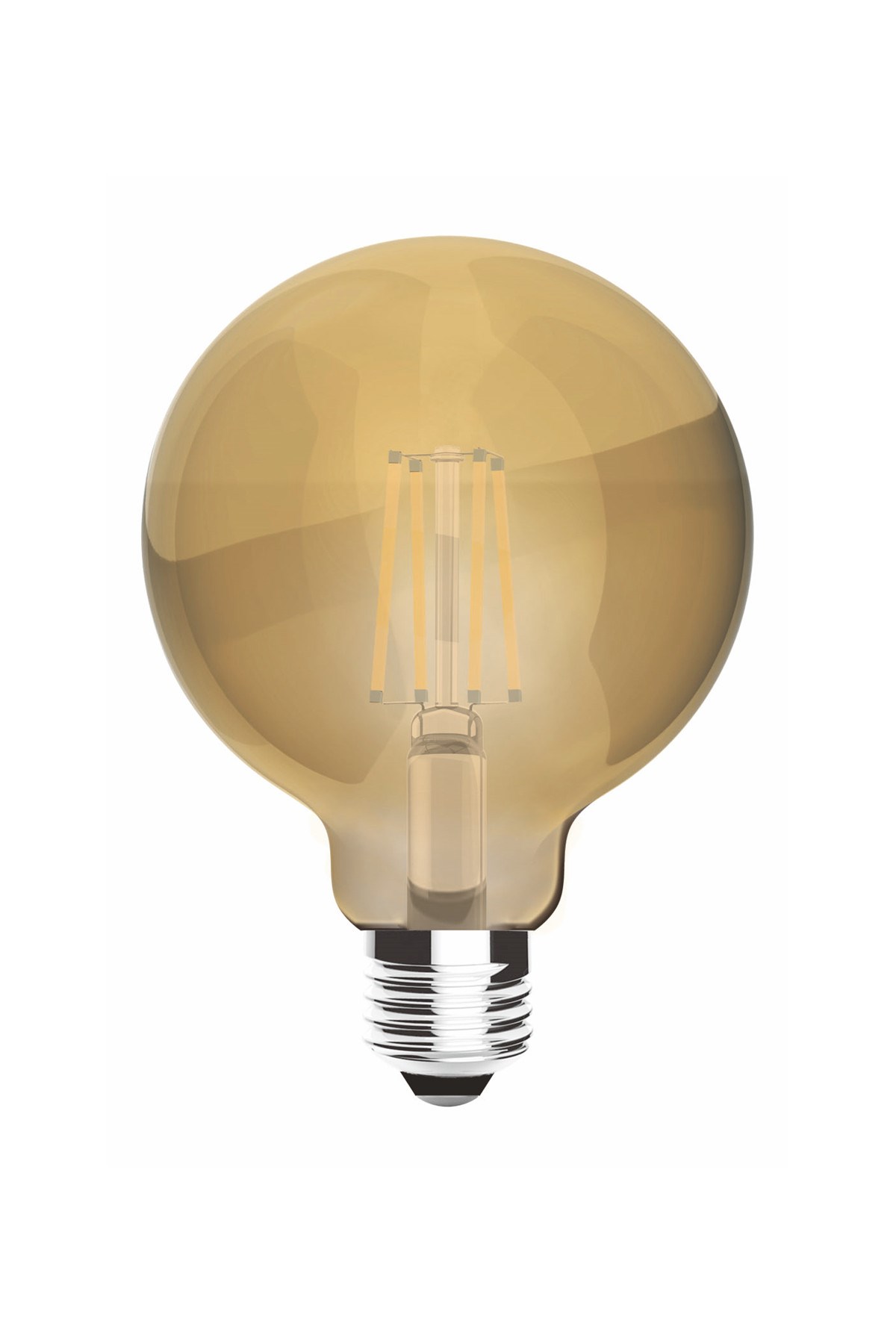 Ecolite LED Vintage GOLD GLOBE G120 7.5W E27 Duy Ampul