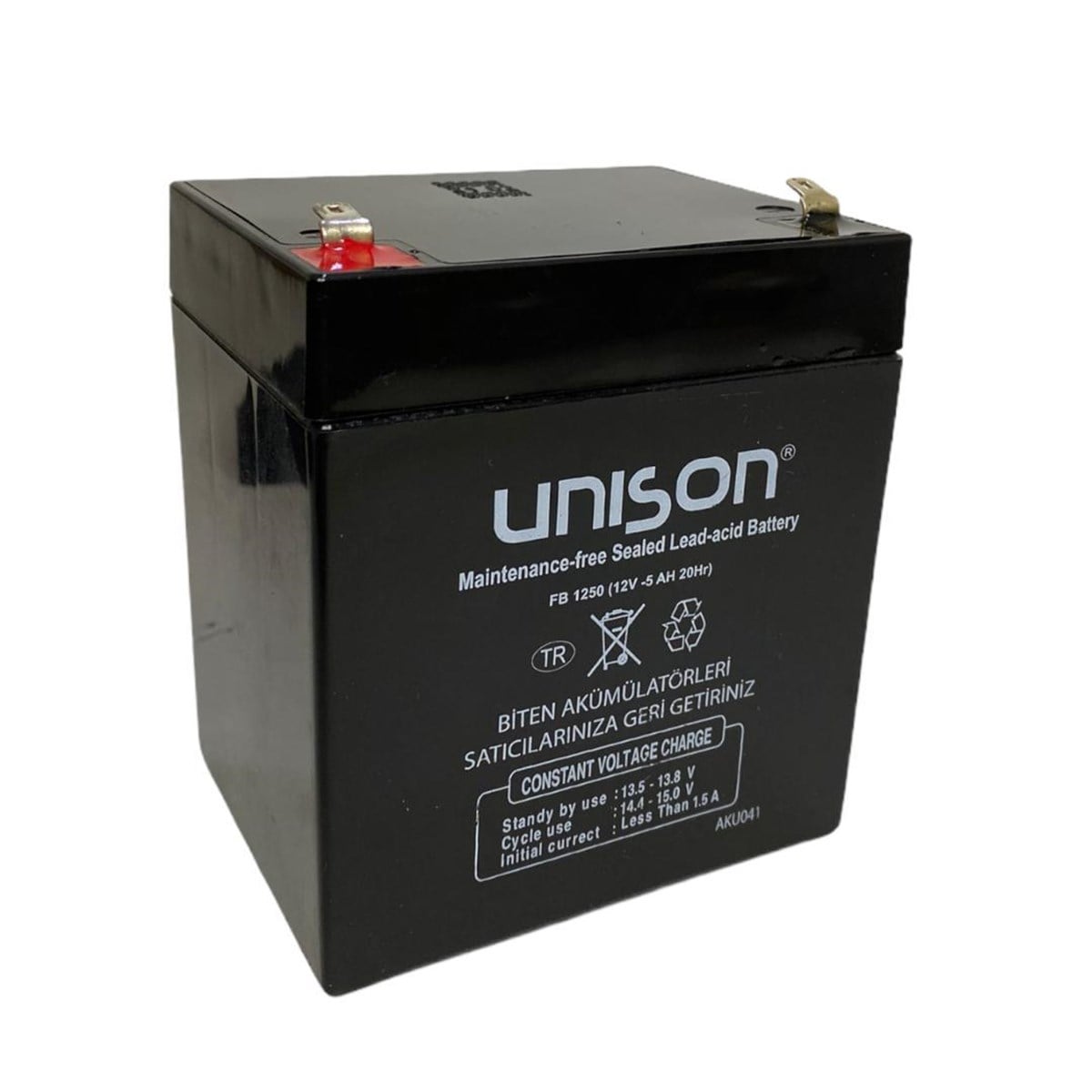Unison 12V 5 AH UNISON KURU BAKIMSIZ AKÜ