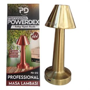 Powerdex PD-212 IPx4 Ledli Profesyonel Masa Lambası