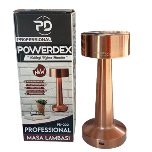 Powerdex PD-222 Profesyonel Şarjlı Masa Lambası