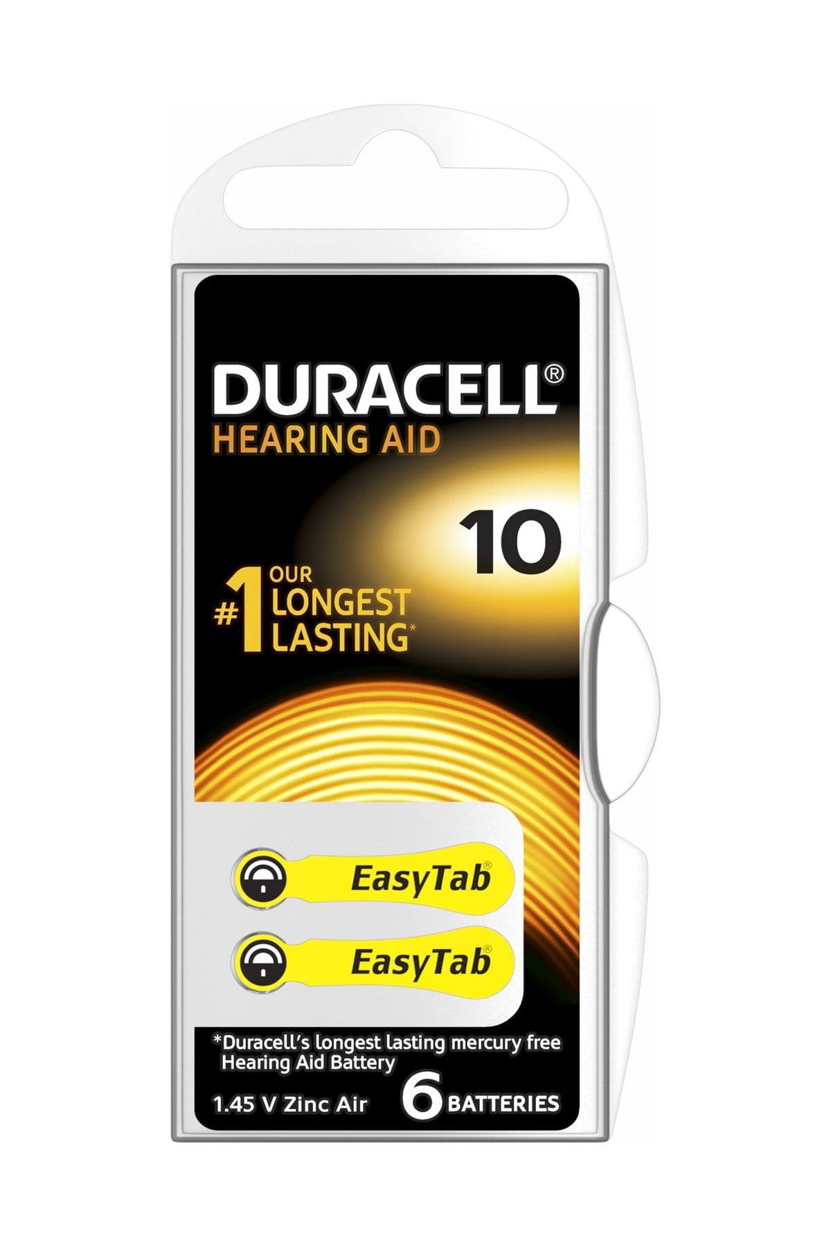 Duracell 10 Numara Kulaklık Pili