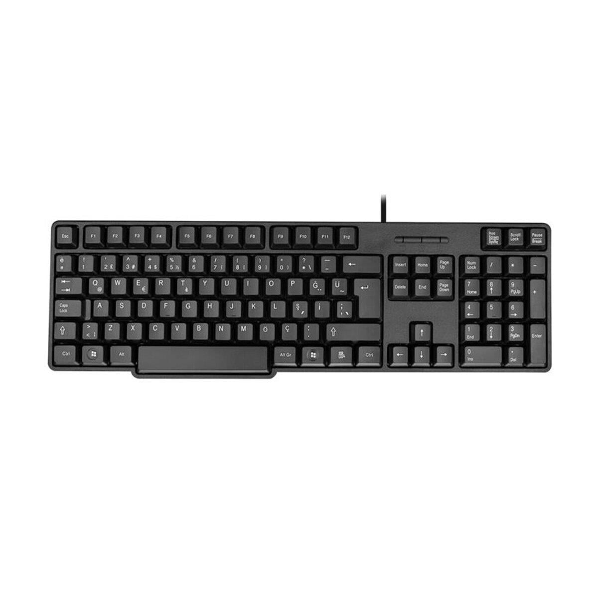 EVEREST KB-517U SİYAH USB Q KLAVYE