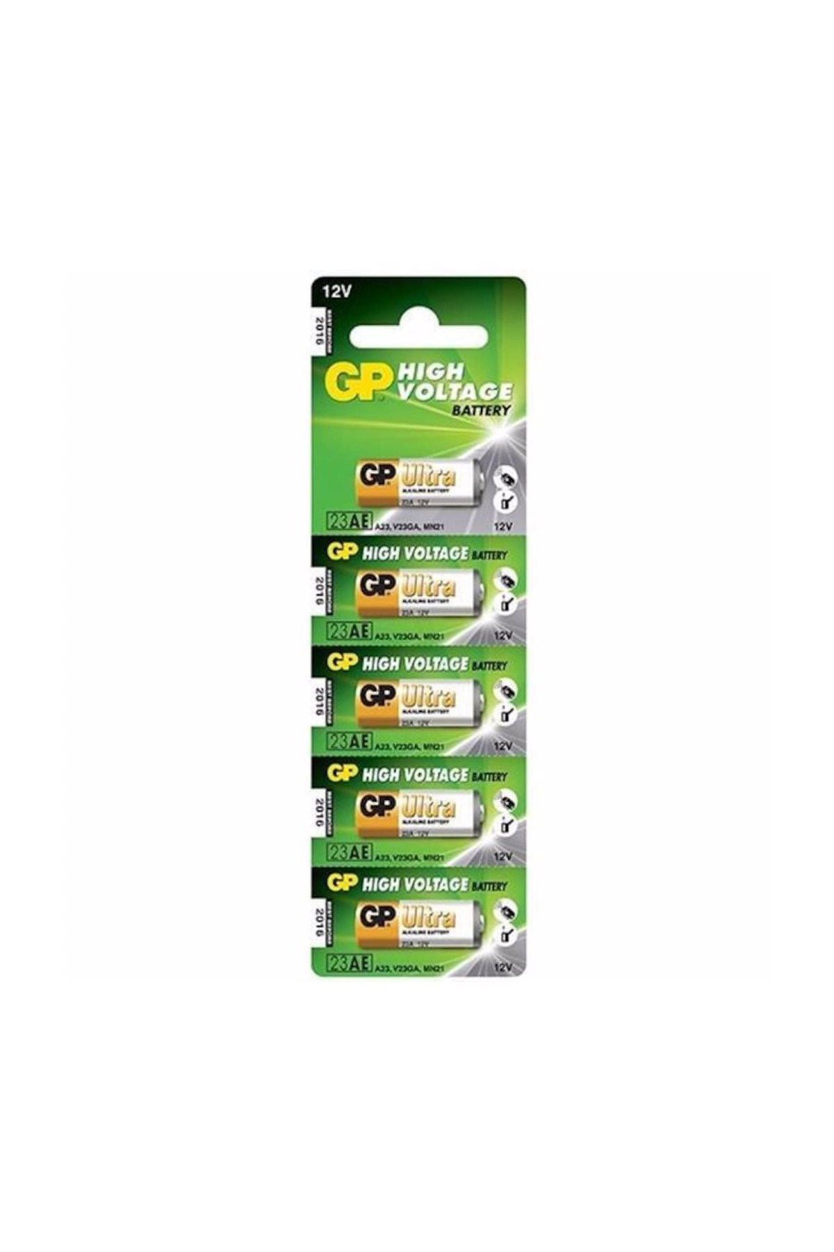GP 23A 12V Alkalin Pil 5'li Paket