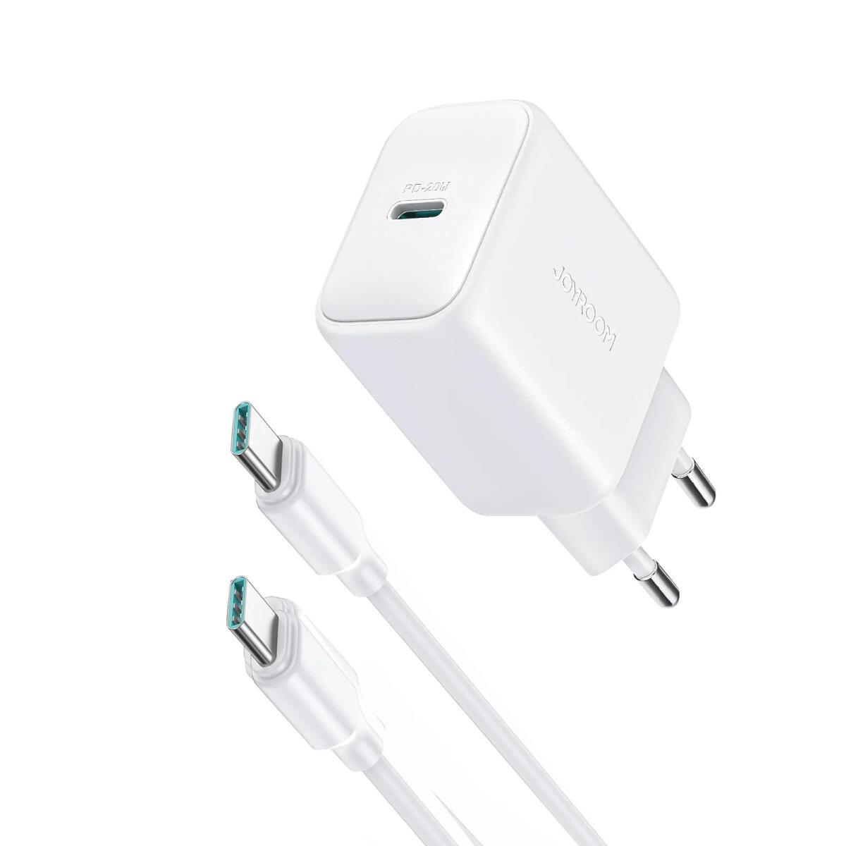 JOYROOM JR-TCF20 PD20W CHARGER+1 M TYPE C CABLE