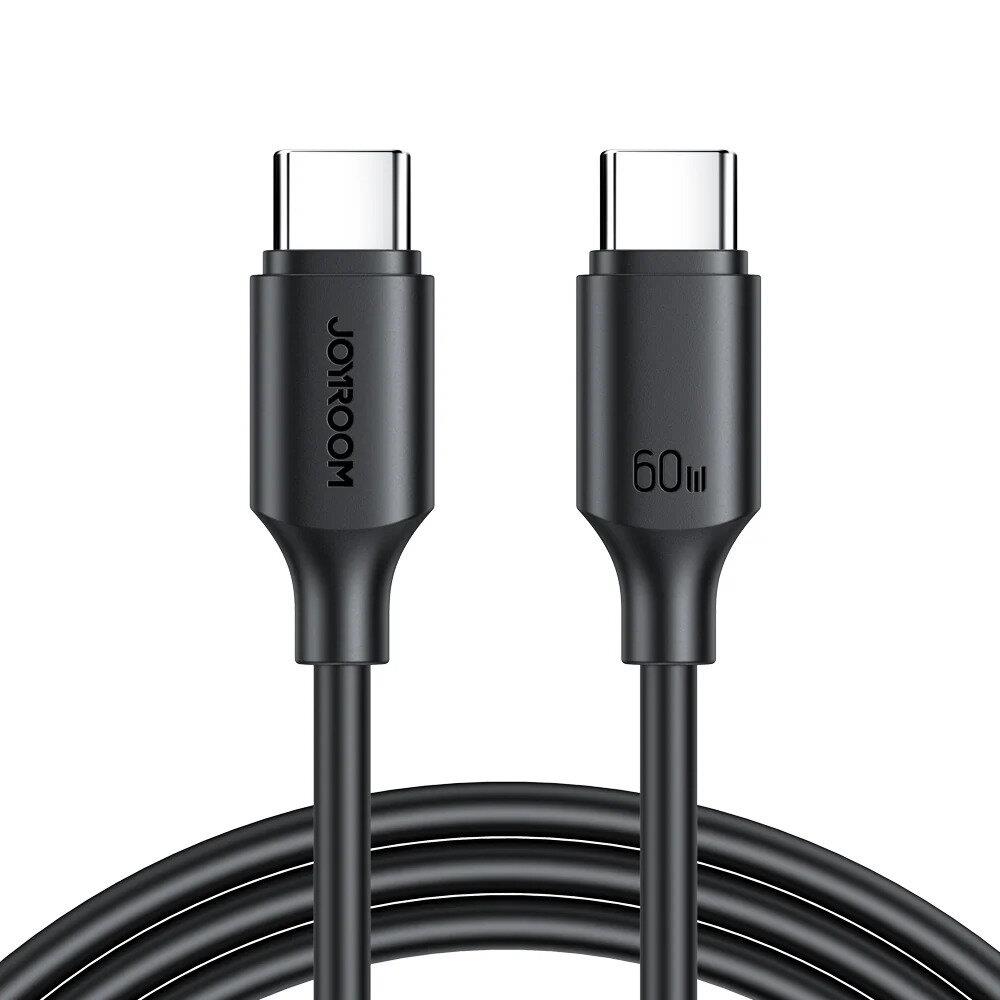 JOYROOM S-CC060A9 60W TYPE C-TYPE C 0.25M-BLACK