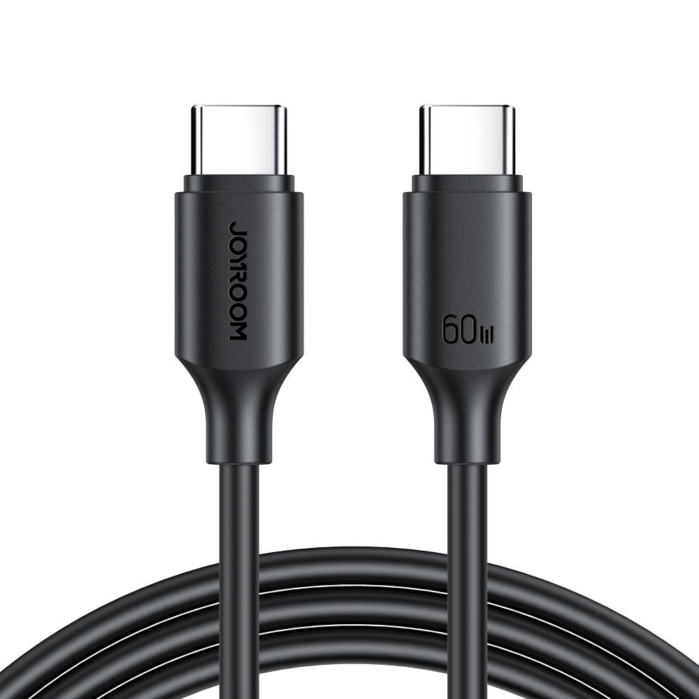 JOYROOM S-CC060A9 60W TYPE C-TYPE C 1M-BLACK
