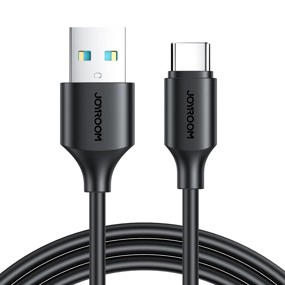 JOYROOM S-UC027A9 3A USB A-TYPE C 1M-BLACK