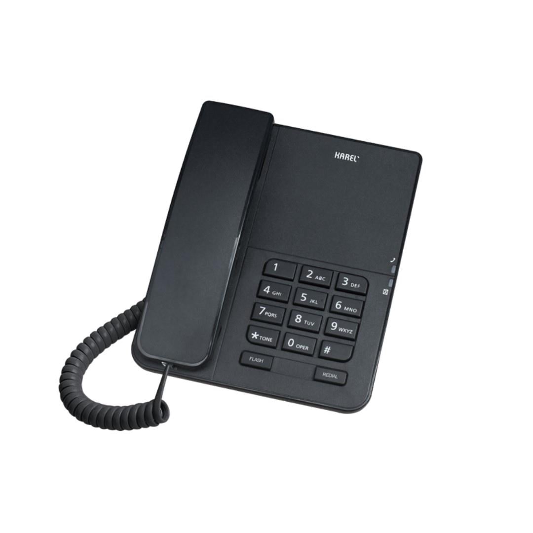 KAREL TM140 SİYAH ANALOG TELEFON CID