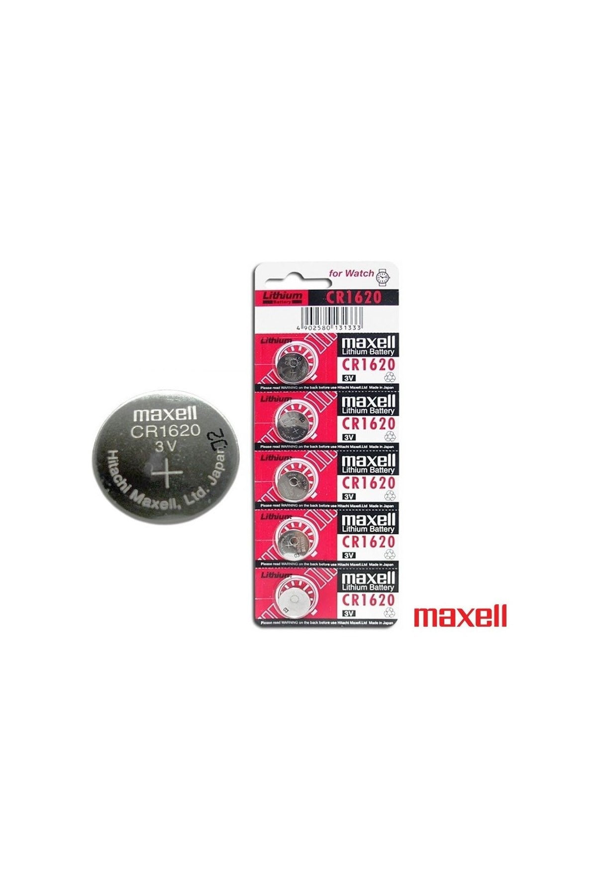Maxell CR1620 3V Lithium Para Pil