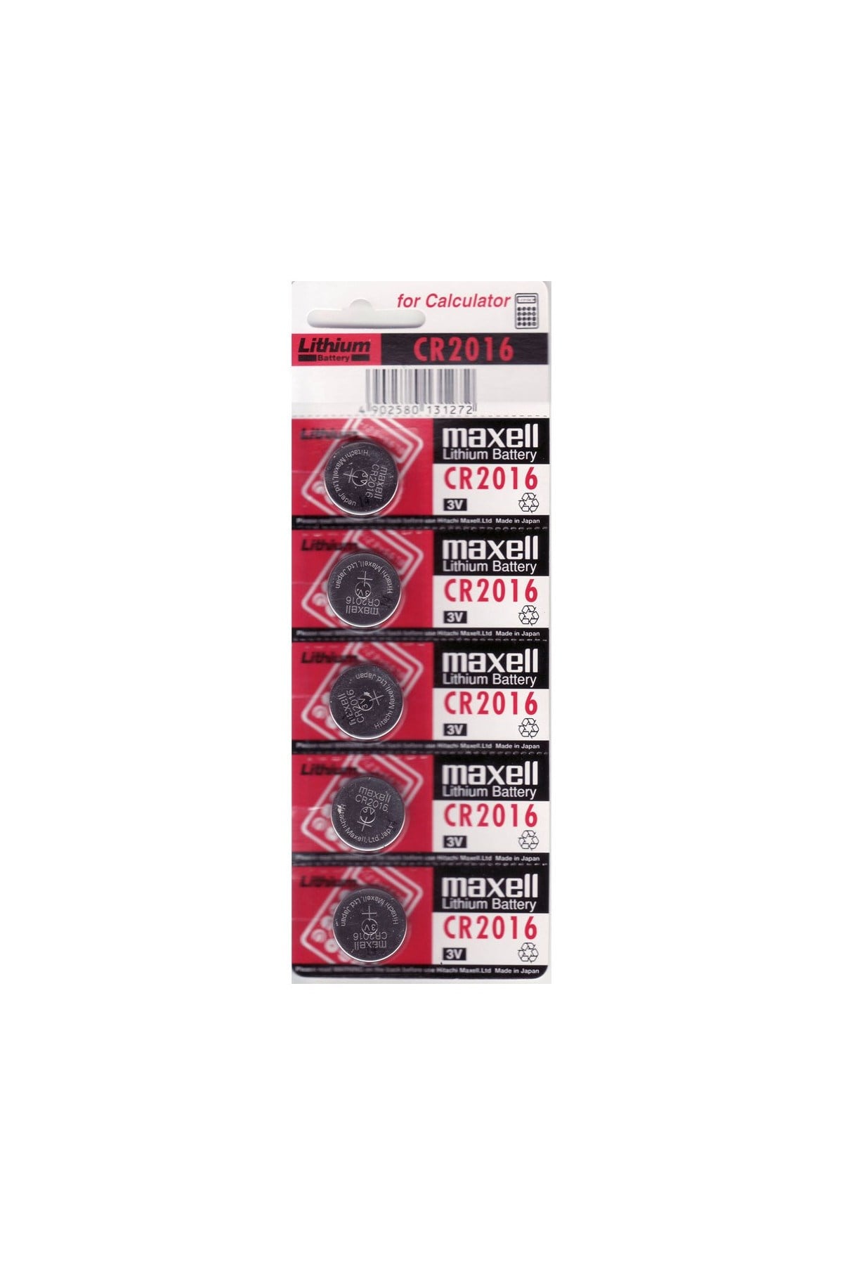 Maxell CR2016 3V Lithium Para Pil