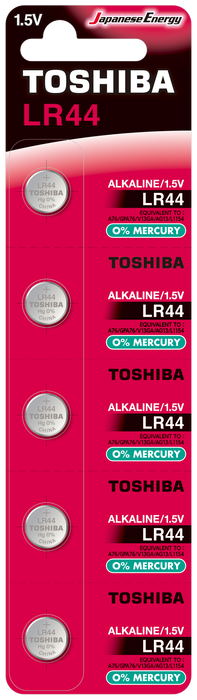 TOSHIBA LR44 ALKALİN PİL 5Lİ