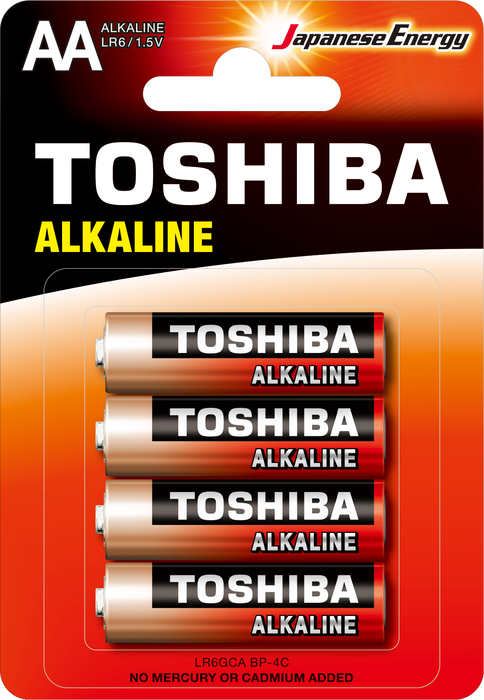 TOSHIBA LR6 BLS ALK.KALEM 4LÜ 