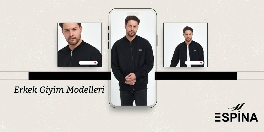 Erkek Giyim Modelleri - Kolaj Erkek Ceket - Espina.com.tr