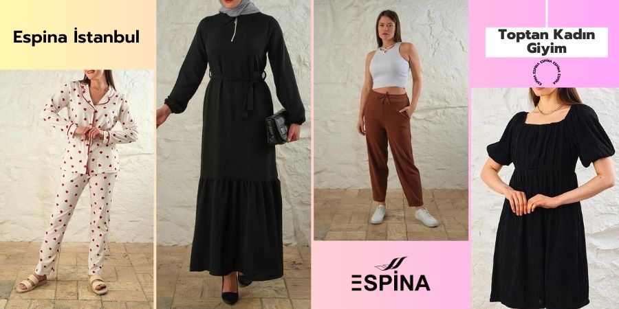 Espina İstanbul Toptan Kadın Giyim Modellleri ve Fiyatları hakkında detaylı bilgi için iletişime geçin. - Espina.com.tr