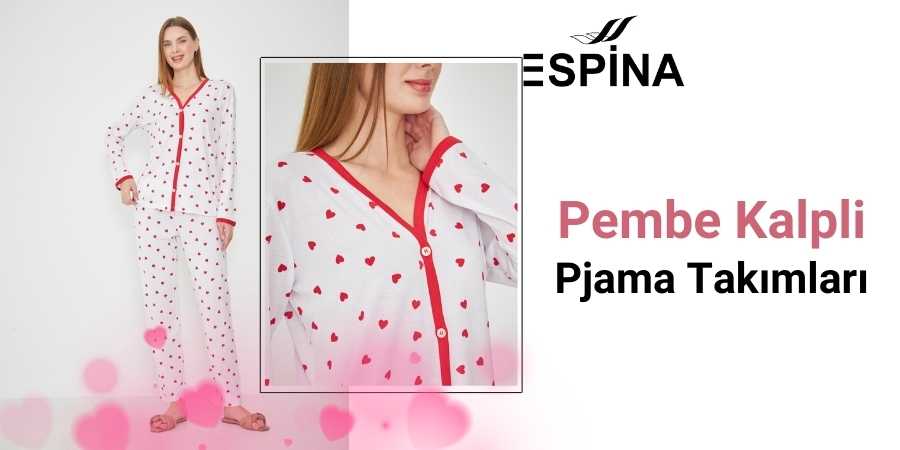 Pembe Kalpli Pijama Takımları Modelleri Fiyatları - Espina.com.tr