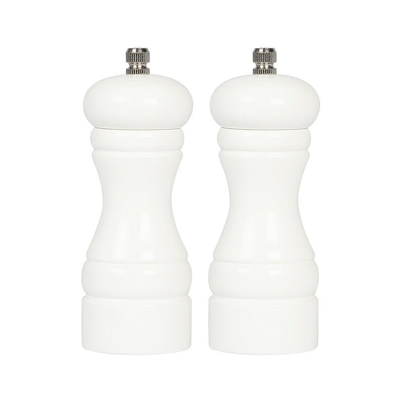 İKİLİ METAL KARABİBER DEĞİRMENİ BEYAZ