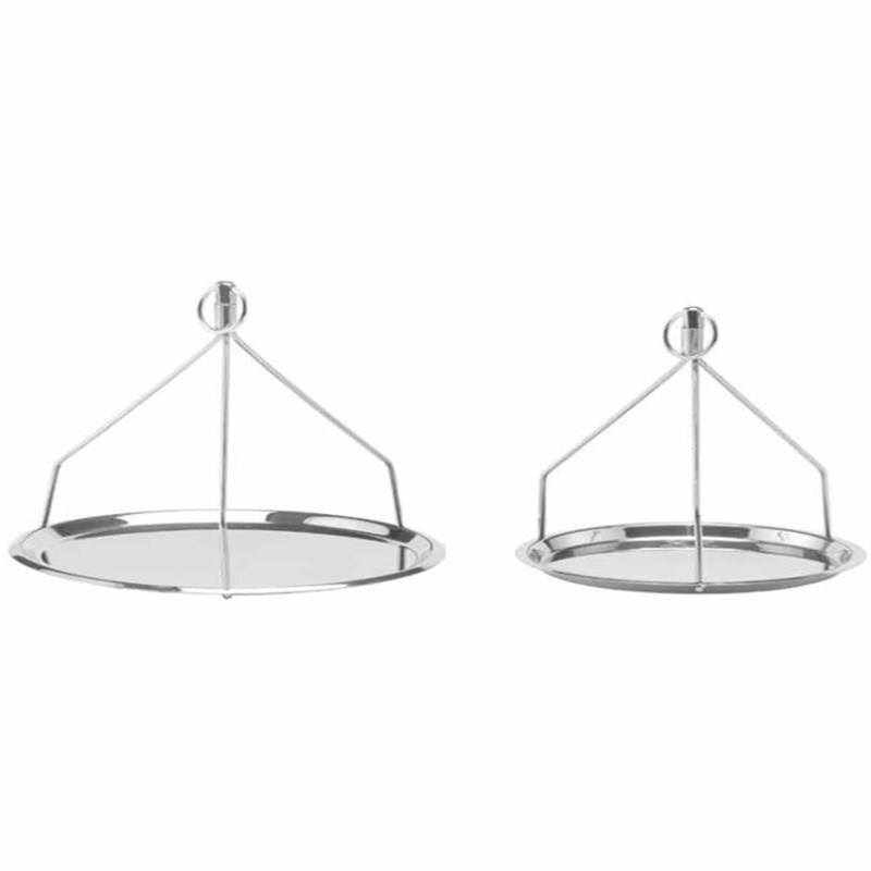 TEPSİ ÇAYCI - KÜÇÜK 23,5 CM H:21,5 CM ANTRASİT