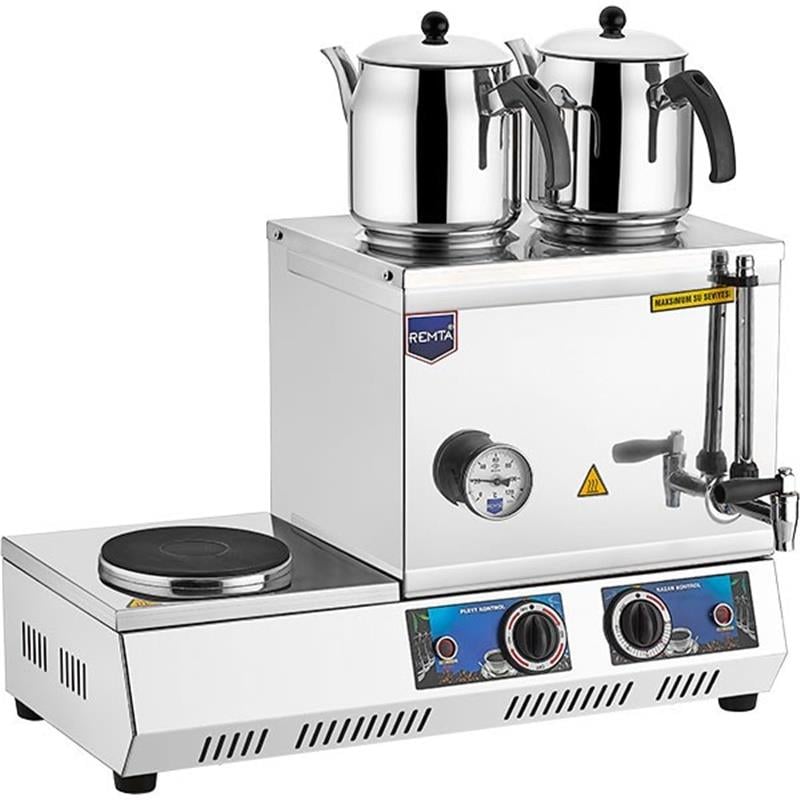 30 MODEL. KAHV. TAK. ELEKTR. ÇİFT DEMLİKLİ 23LT.