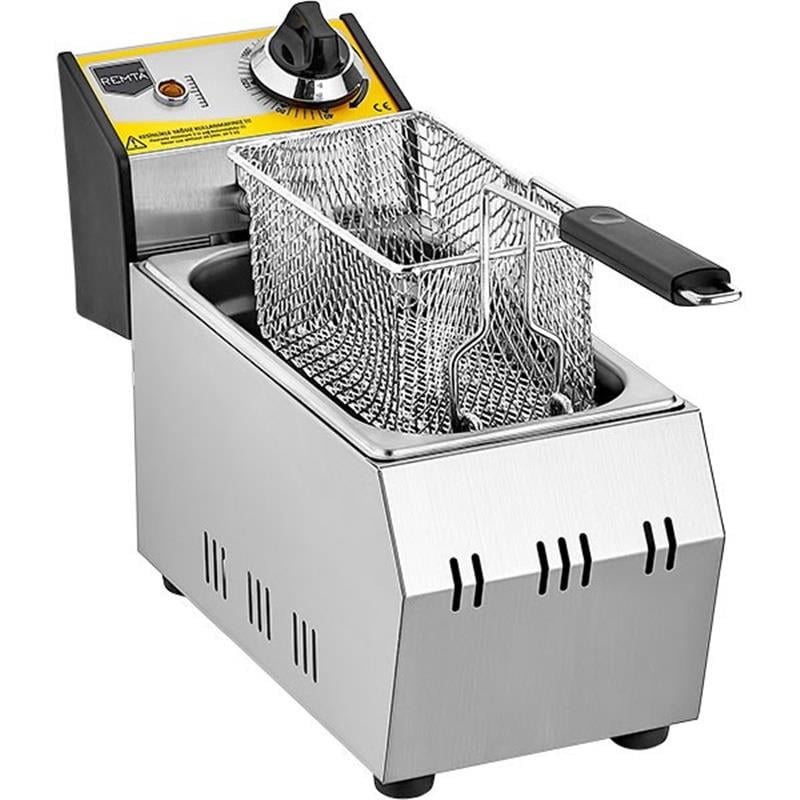 3LT ELEKTRİKLİ FRİTÖZ TEKLİ KAPAKLI
