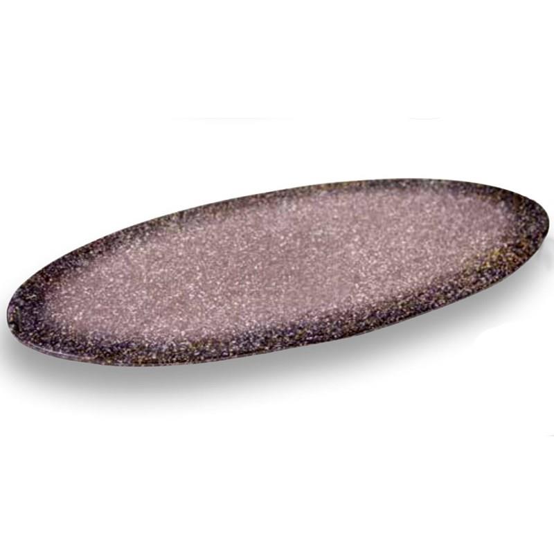 GRANİT AÇIK BÜFE TABAK, OVAL 43 X 21 X 2,2 CM