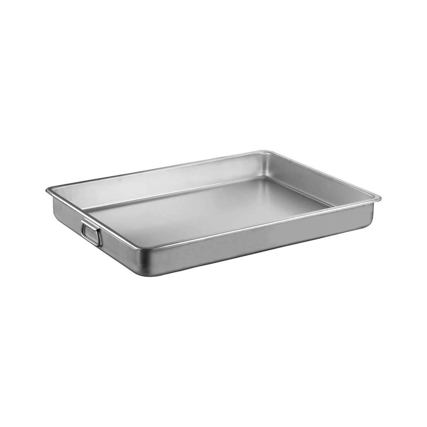 PRES BASKI TEPSİ KAPAKSIZ 0,80 MM SAPLI 40*50*8