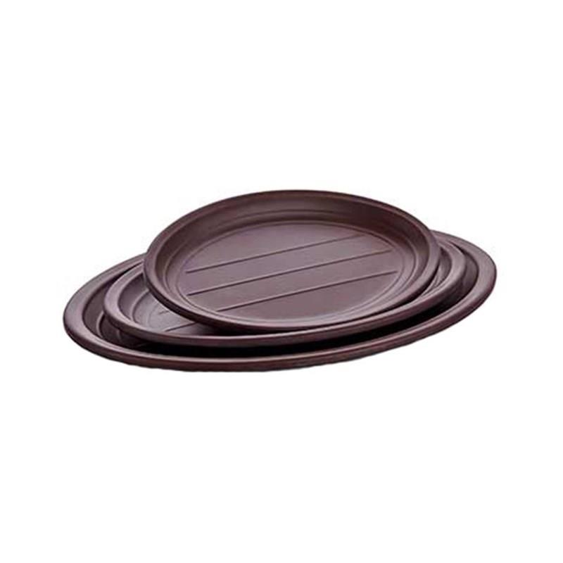 TERRA OVAL PLATE K KAHVE