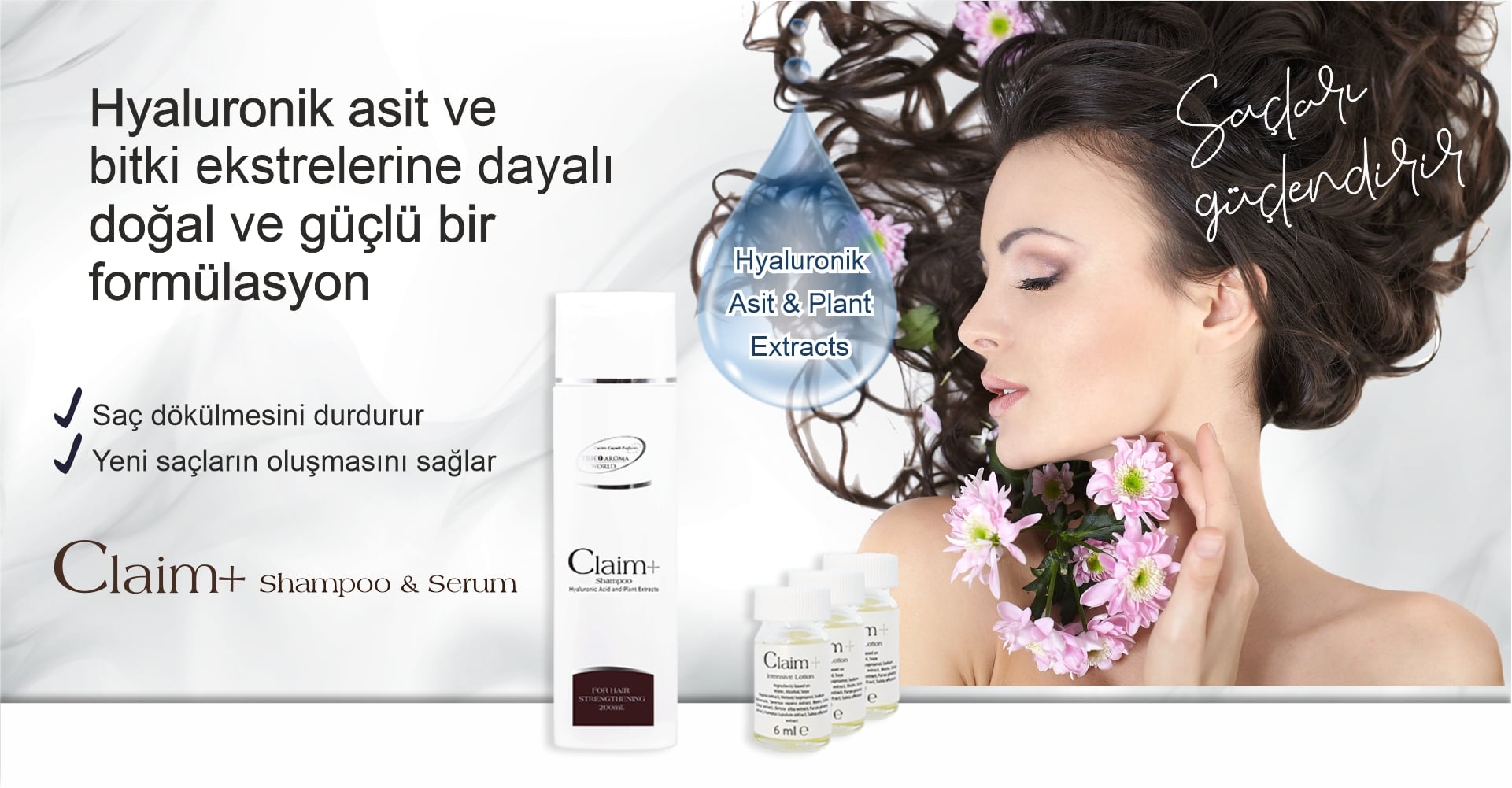 Saç Bakım Serum ve Şampuanı