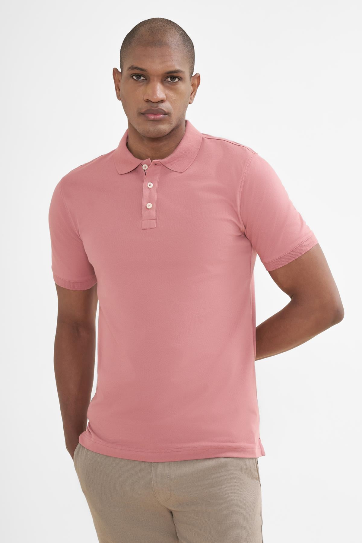 intersivinİntersivin Polo Yaka Pudra Tshirt - SD-01