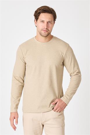 intersivinBisiklet Yaka Basic Sweatshirt