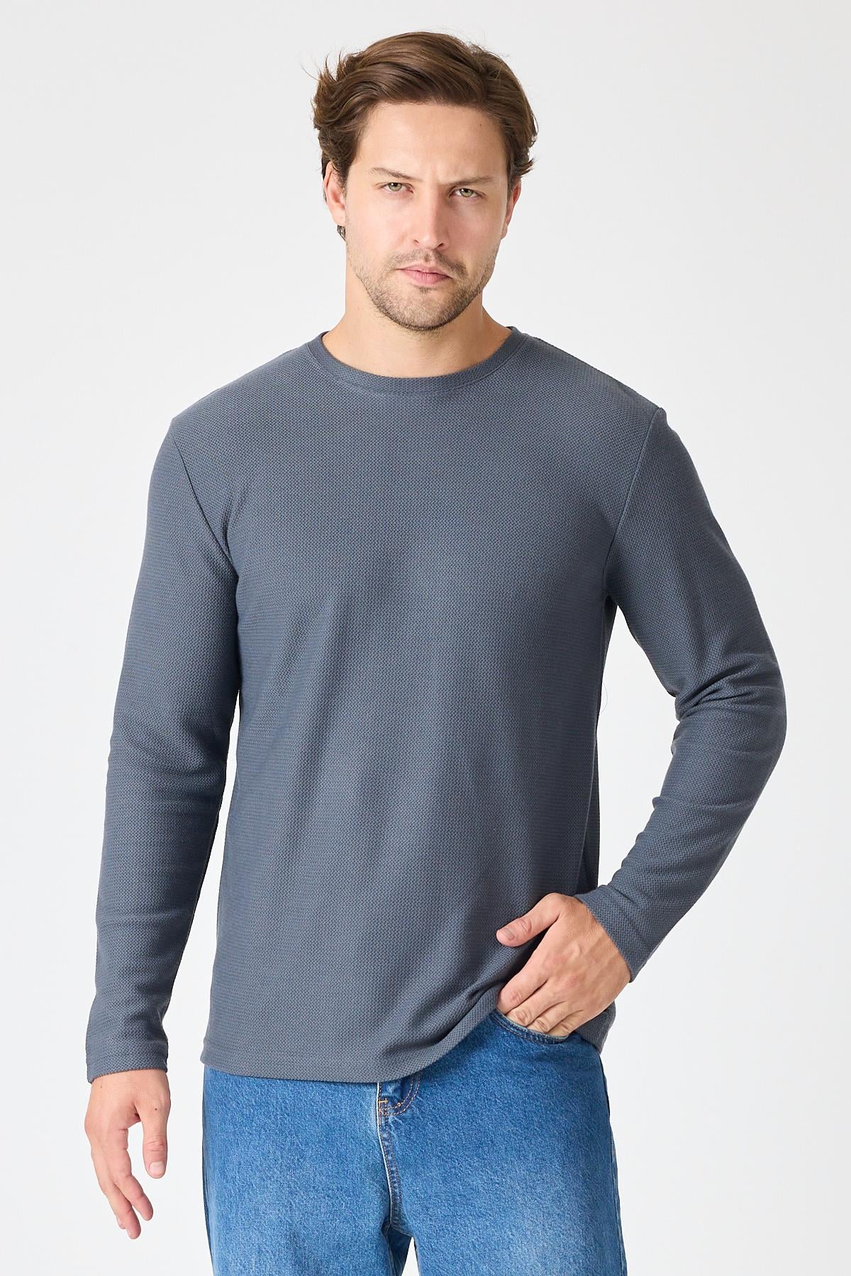 intersivinBisiklet Yaka Relaxed Fit Sweatshirt
