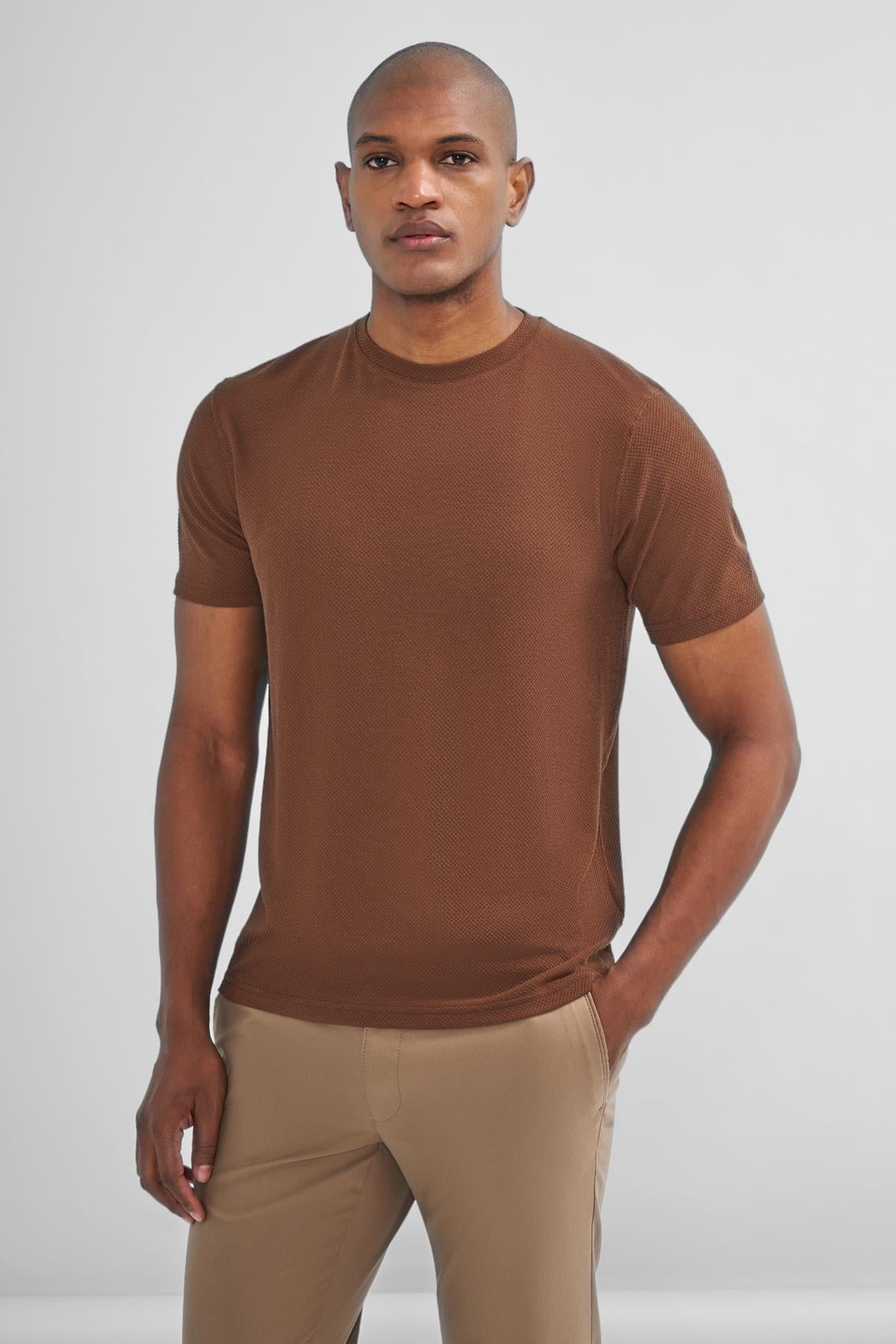 intersivinİntersivin Kahverengi Tshirt - BRŞ-04