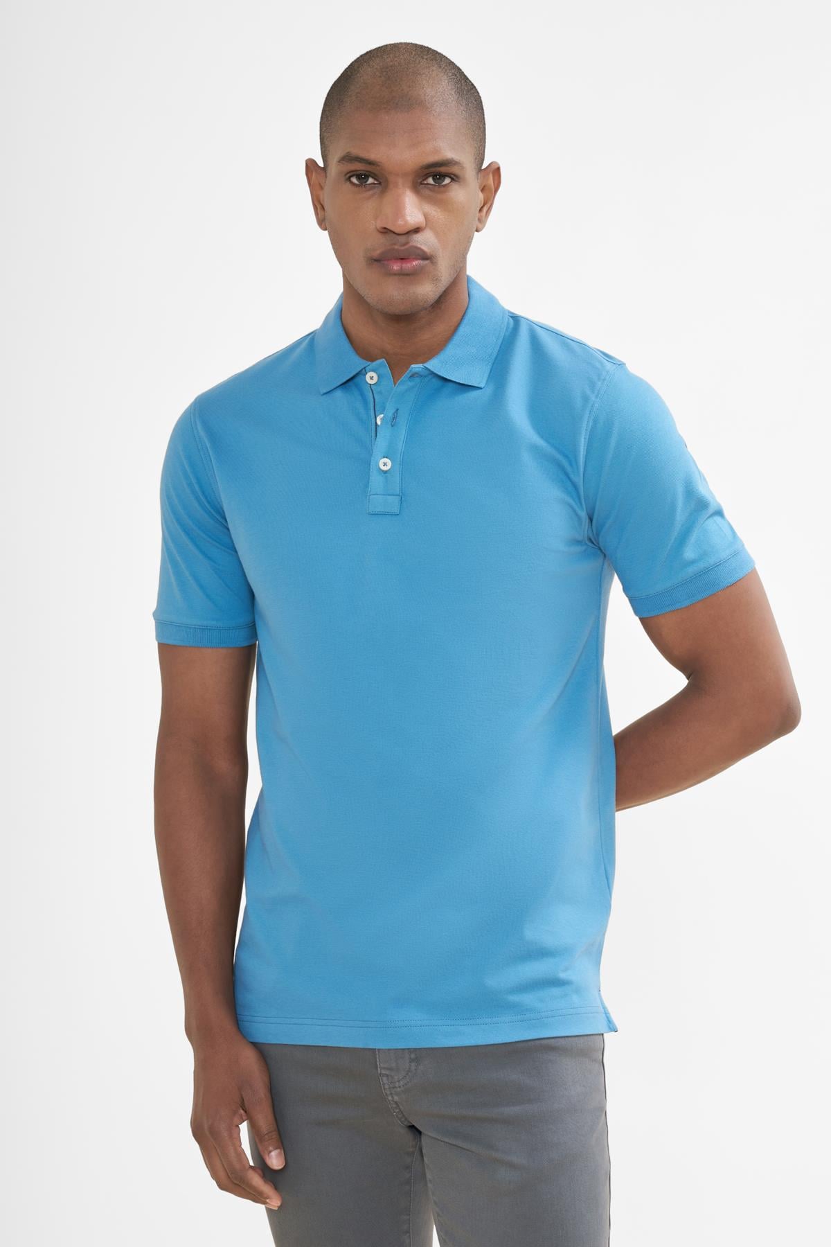 intersivinİntersivin Polo Yaka İndigo Tshirt - SD-01