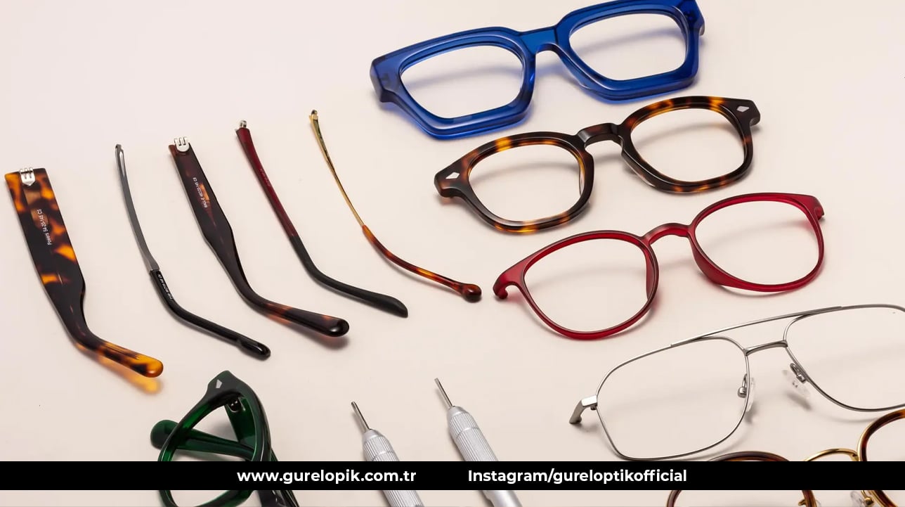 Gözlük Çerçevesinde Materyal