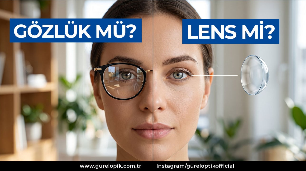 Lens mi Gözlük mü? Hangisi Sizin İçin Daha Uygun?