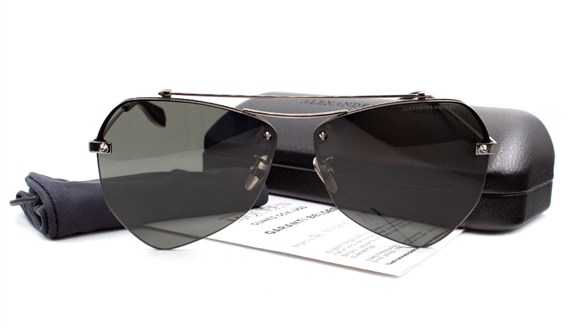 ALEXANDER MCQUEEN  AM0121SA 001 61-12  Güneş Gözlüğü