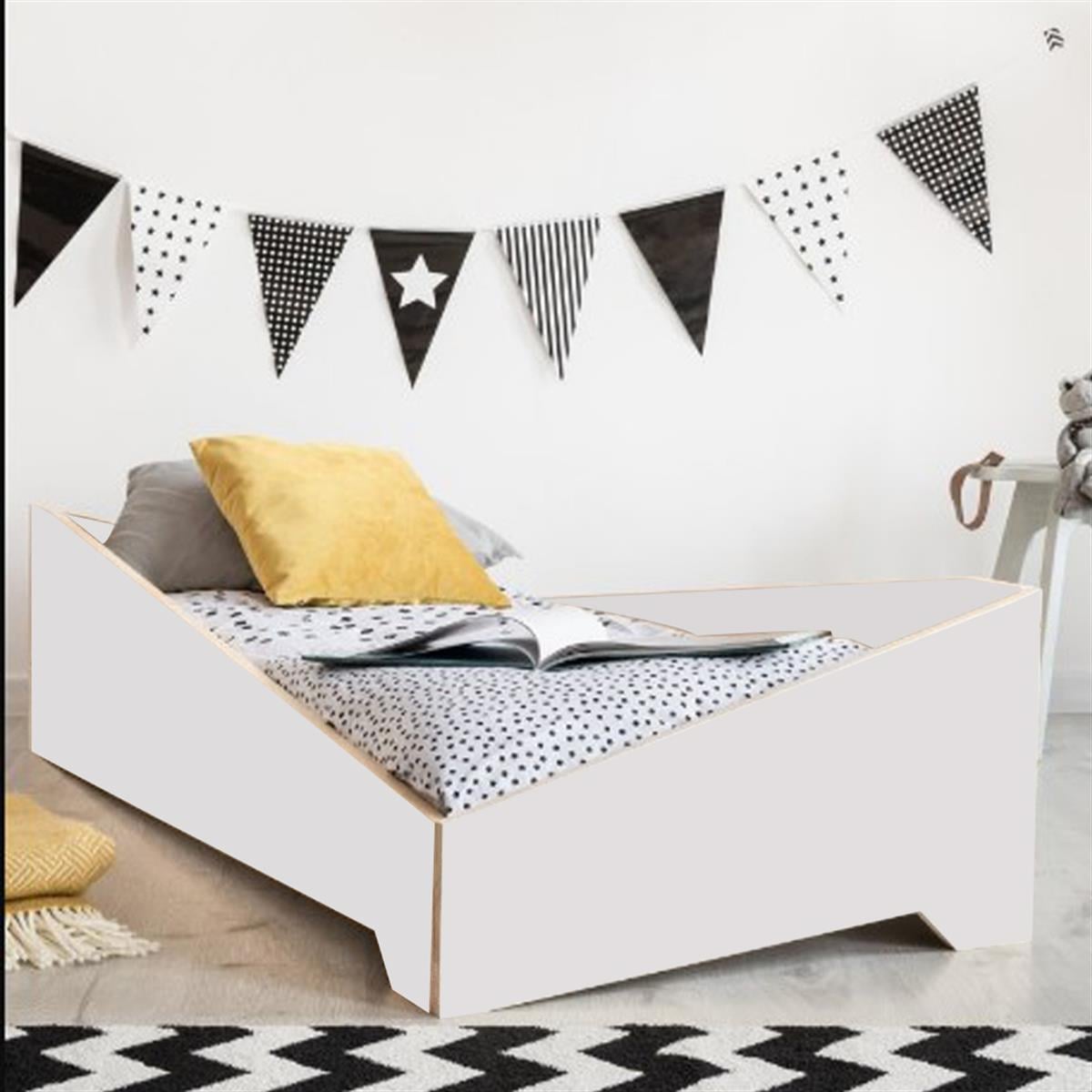 Montessori Yatak Beyaz Mdf Casa -  MarkaawmMontessori Yatak Mdf Casa