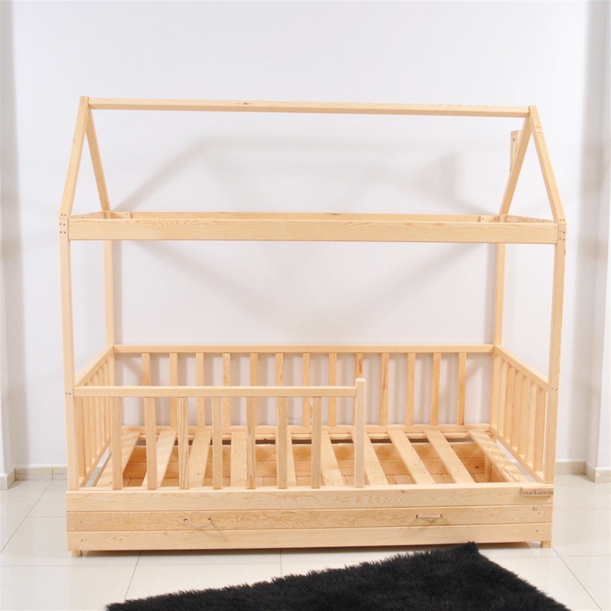 Montessori Yatak | Montessori KaryolaMontessori Yatak Çekmeceli Karyola Selin