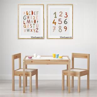 Montessori Çocuk Masa Sandalye | MarkaawmMontessori Çocuk Masa Sandalye