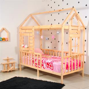 Montessori Pencereli Çocuk Yatak Modelleri | MarkaawmMontessori Yatak Pencereli Çocuk Odası