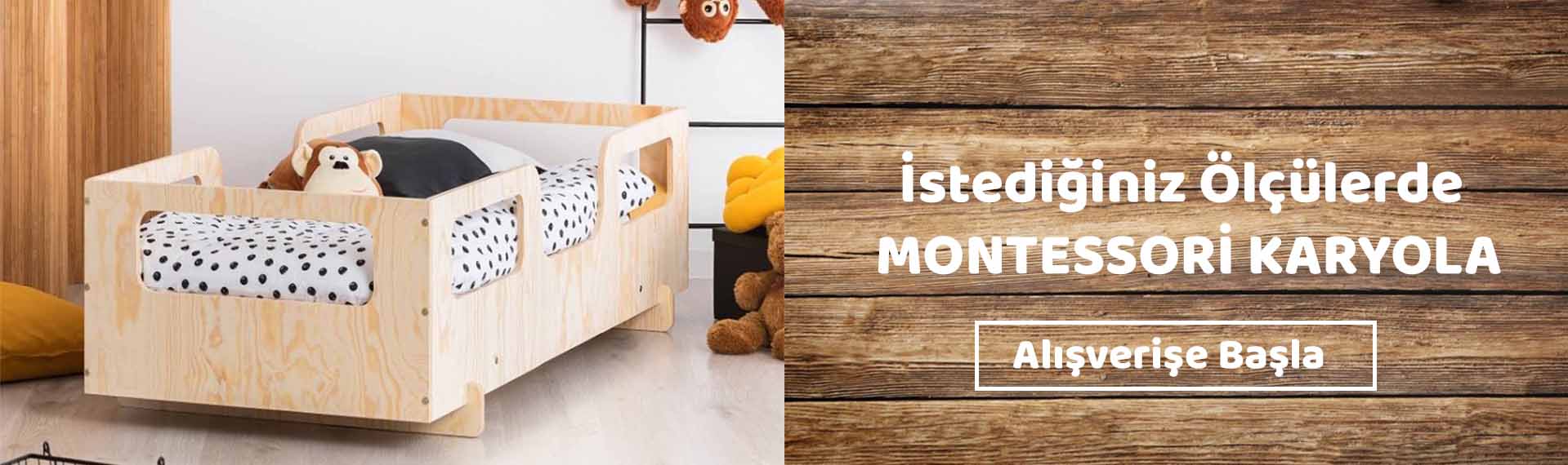 Çatısız Montessori Yatak