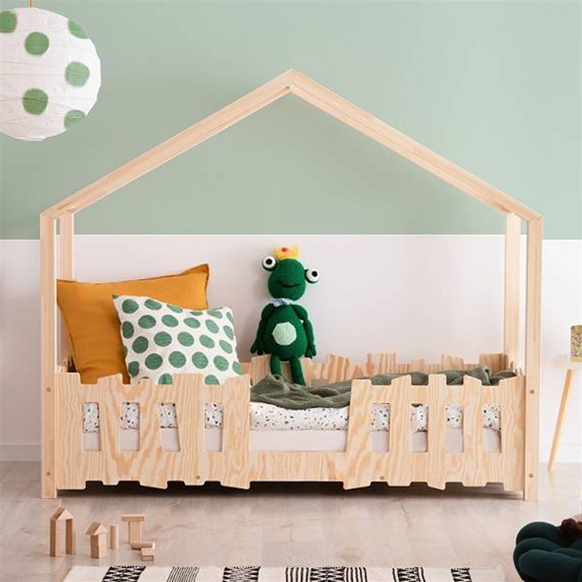  Çocuk Yatağı Triangle - MarkaawmMontessori Karyola Triangle