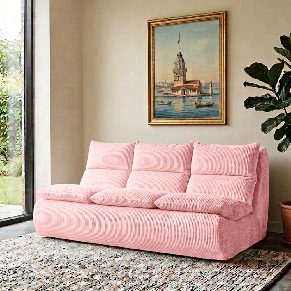 Bubble Üçlü Berjer Koltuk Pembe - MiniwoodBubble Üçlü Berjer Koltuk Pembe