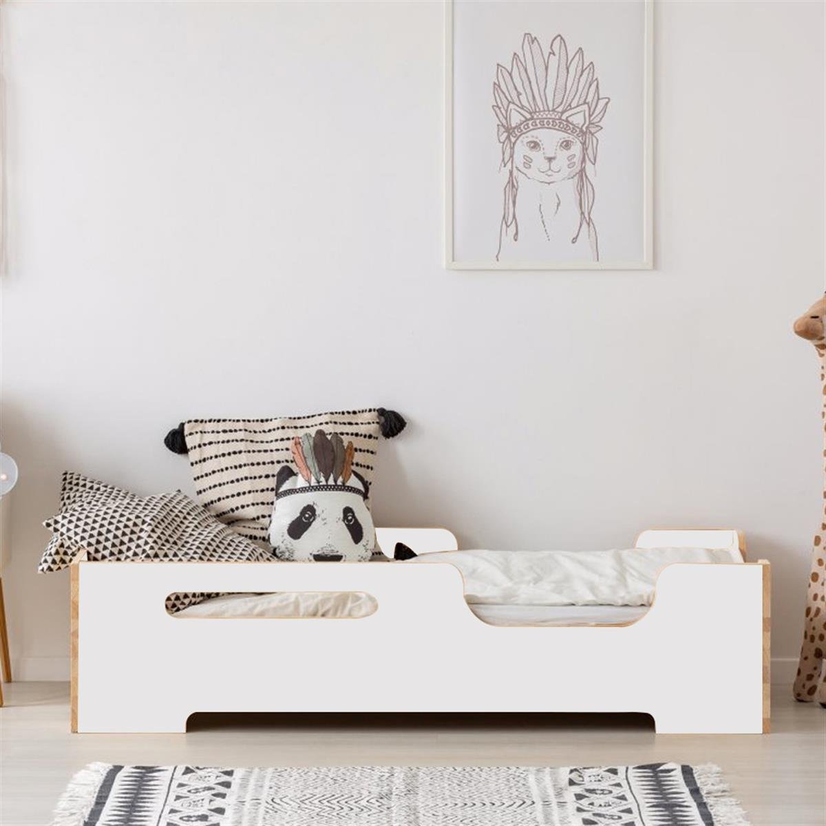Montessori Karyola Mdf World -  MarkaawmMontessori Karyola Mdf World