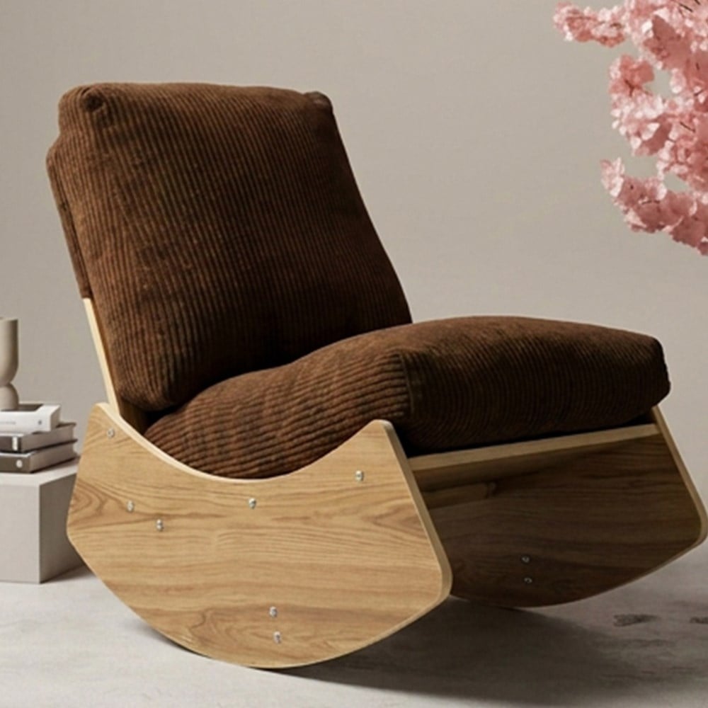 Sallanan Koltuk Kahverengi - MiniwoodComfort Sallanır Koltuk Kahverengi