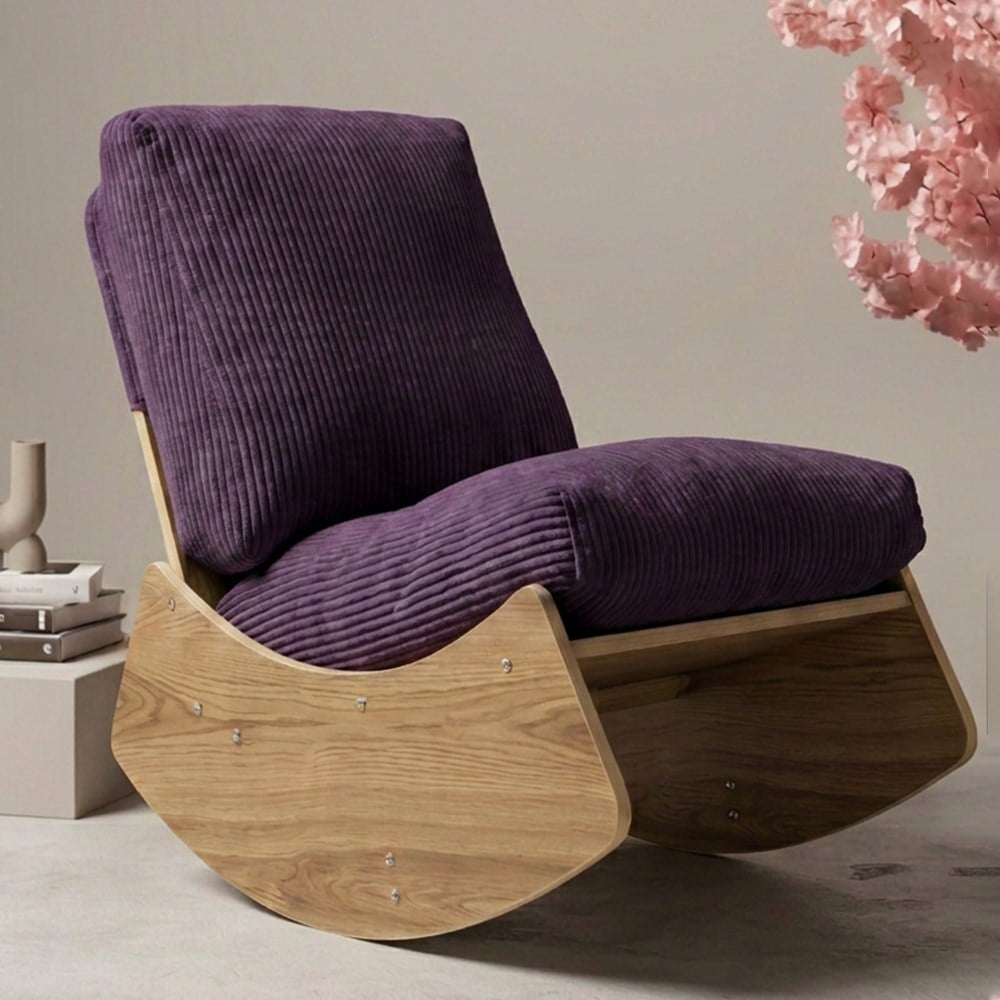 Sallanan Koltuk Mor - MiniwoodComfort Sallanır Koltuk Mor