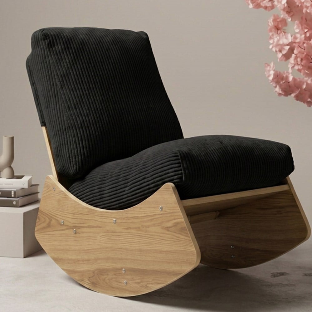 Sallanan Koltuk Siyah - MiniwoodComfort Sallanır Koltuk Siyah