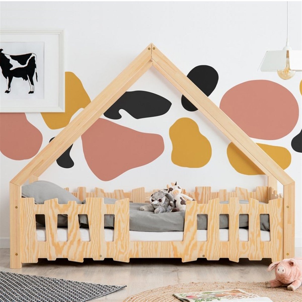 Star Montessori Yatak Çatılı - MarkaawmStar Montessori Yatak