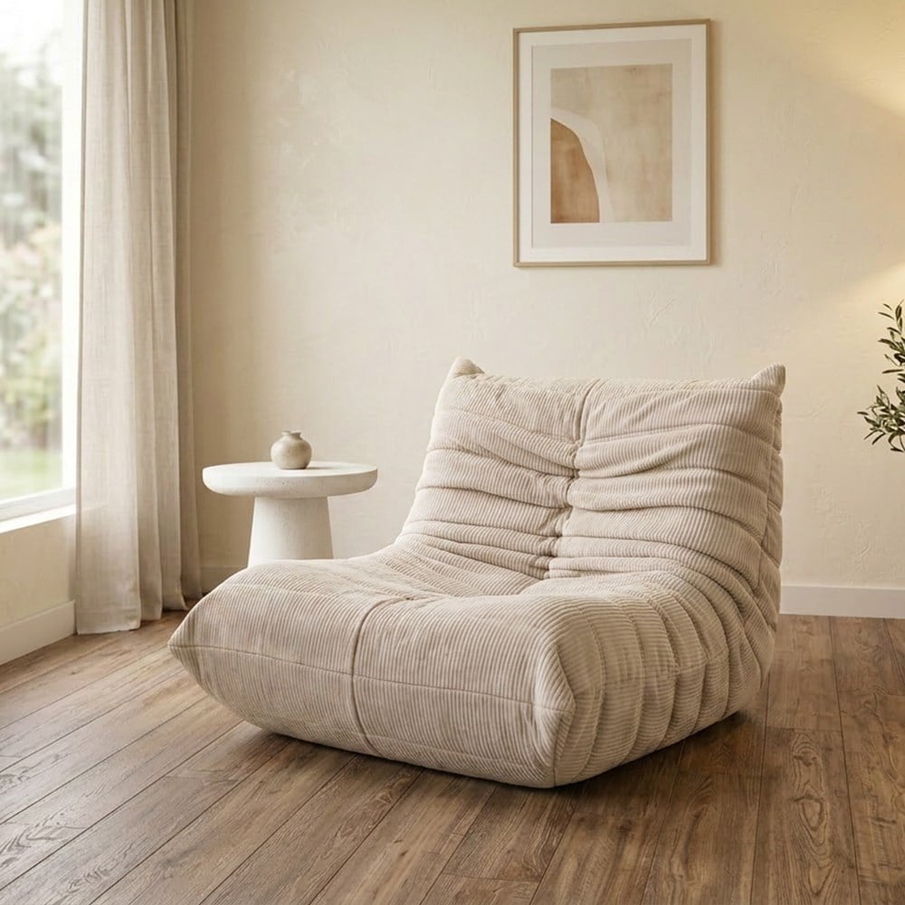 Togo Berjer Krem - MiniwoodTogo Berjer Koltuk Krem
